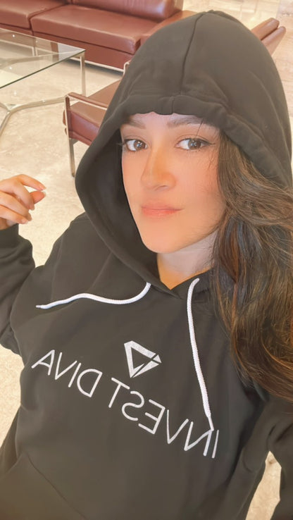 Black Invest Diva hoodie