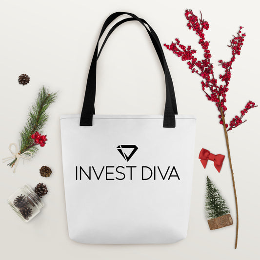 Invest Diva Tote bag