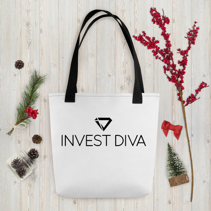 Invest Diva Tote bag