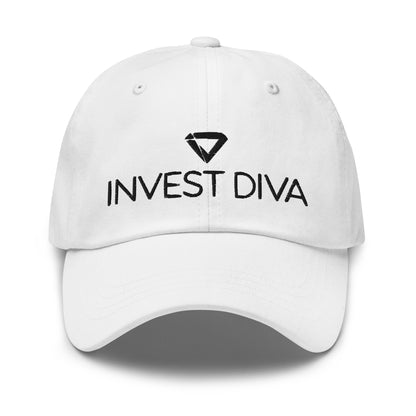 White Invest Diva Hat