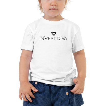 Invest Diva Toddler Short Sleeve Tee